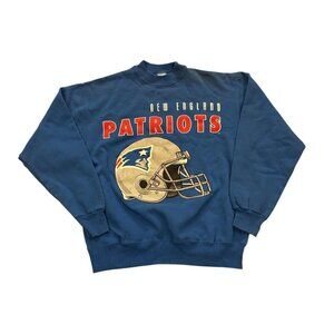 Vintage 1993 Hanes New England Patriots NFL Crewneck Sweatshirt Men's Large